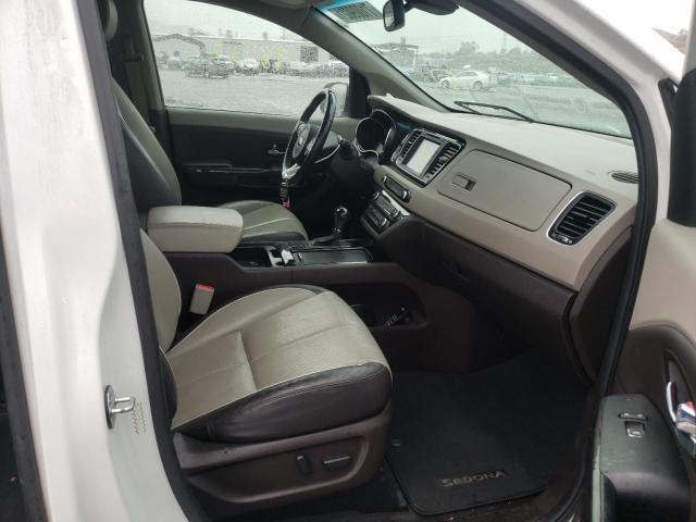 2016 KIA SEDONA SXL KNDME5C10G6126113