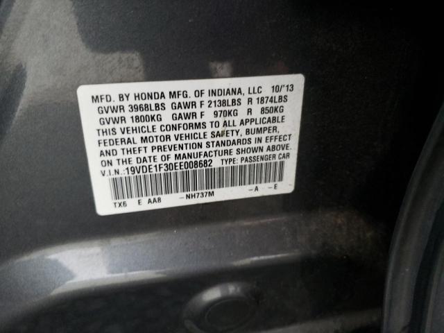 2014 ACURA ILX 20 19VDE1F30EE008682