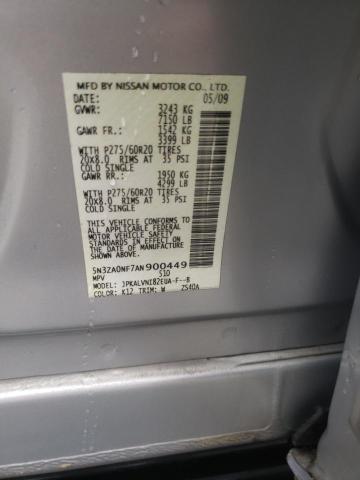 2010 INFINITI QX56 5N3ZA0NF7AN900449