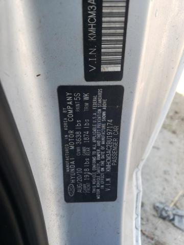 2011 HYUNDAI ACCENT GL KMHCM3AC2BU197174