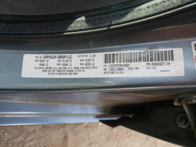 2010 CHRYSLER SEBRING LI 1C3CC5FD7AN132581
