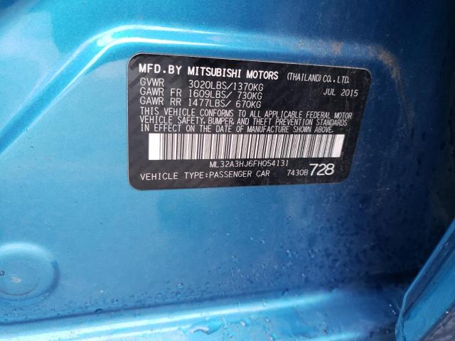 2015 MITSUBISHI MIRAGE DE ML32A3HJ6FH054131