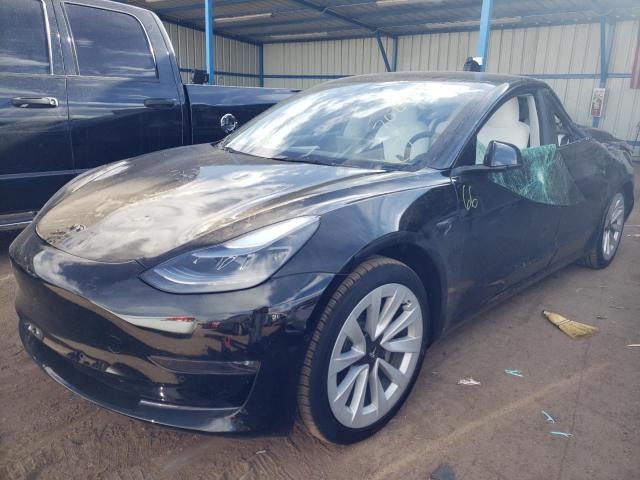 2022 TESLA 3 5YJ3E1EB8NF123357