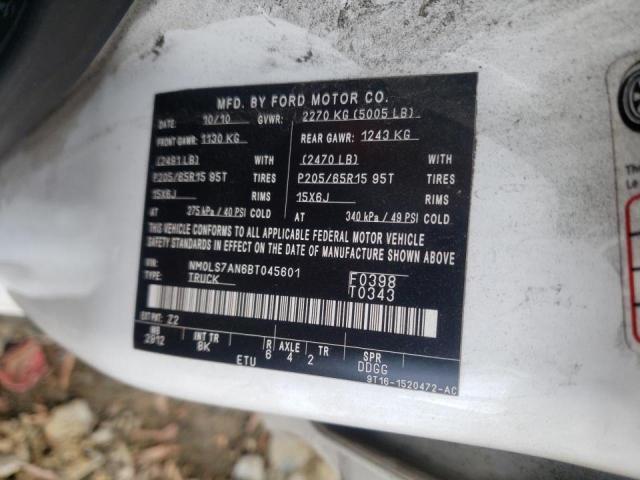NM0LS7AN6BT045601 Ford Transit Co 2011. Фото: 9