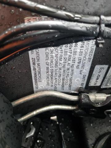 2016 DUCATI SUPERBIKE ZDM14B1W9GB002131