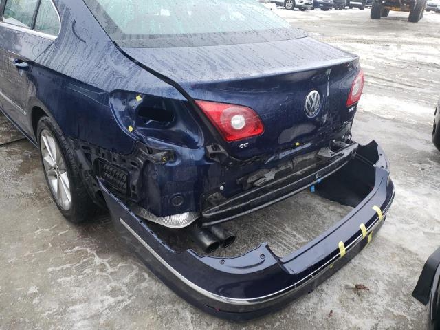 2010 VOLKSWAGEN CC LUXURY WVWHN7AN1AE564977