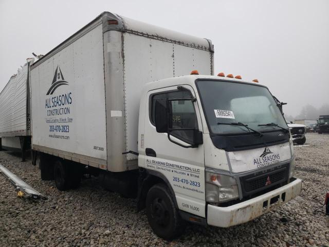 Salvage trucks for sale at Warren, MA auction: 2007 Mitsubishi FE 84D