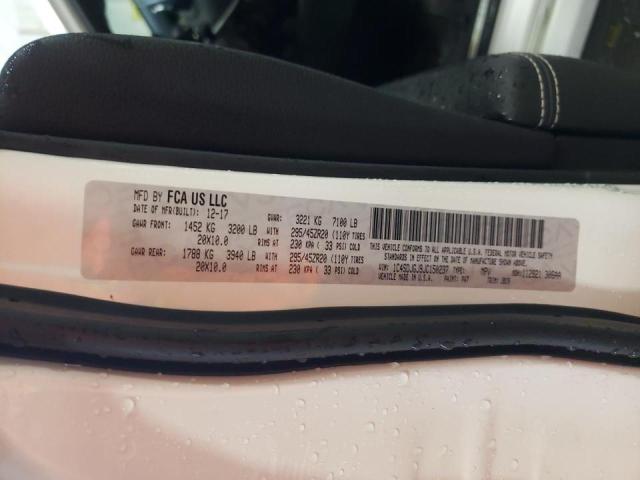 2018 DODGE DURANGO SR 1C4SDJGJ9JC150237