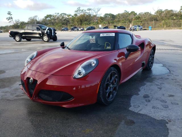 2015 ALFA ROMEO 4C ZARBAAA49FM161497