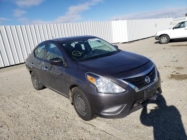 Salvage cars for sale from Copart Adelanto, CA: 2015 Nissan Versa S