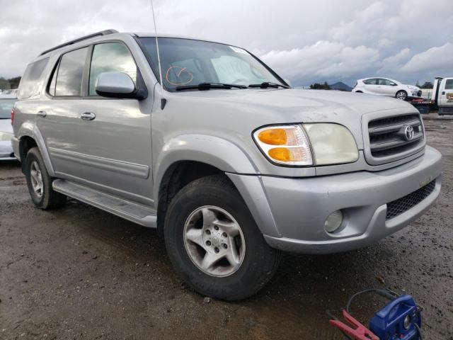 Salvage cars for sale from Copart San Martin, CA: 2002 Toyota Sequoia SR