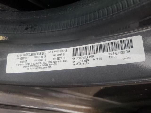 2014 DODGE AVENGER SE 1C3CDZAB6EN182744