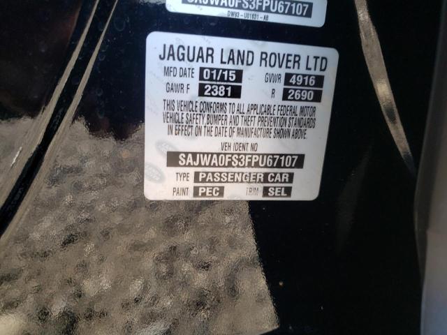 2015 JAGUAR XF 2.0T PR SAJWA0FS3FPU67107