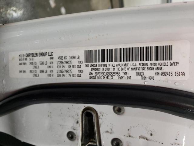 2011 DODGE RAM 3500 3D73Y3CL6BG529759