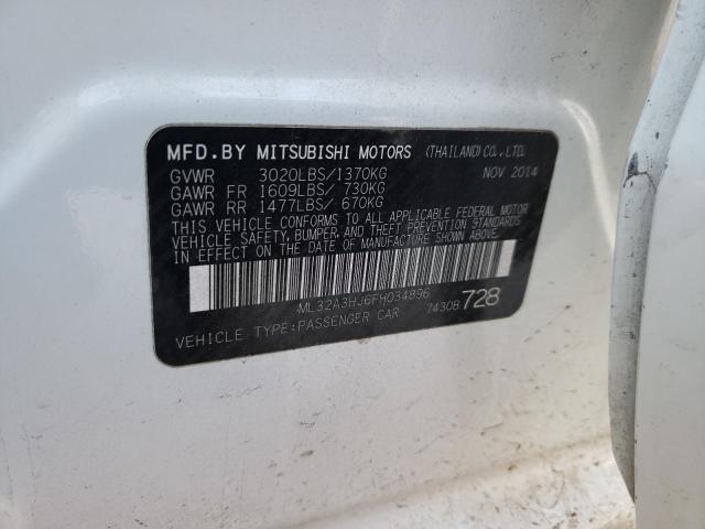 2015 MITSUBISHI MIRAGE DE ML32A3HJ6FH034896