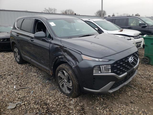 Salvage cars for sale from Copart Cudahy, WI: 2021 Hyundai Santa FE S