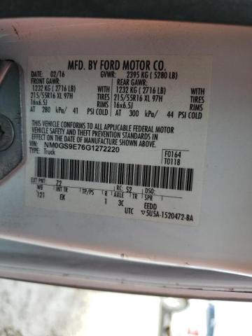 NM0GS9E76G1272220 Ford Transit Co 2016. Фото: 9