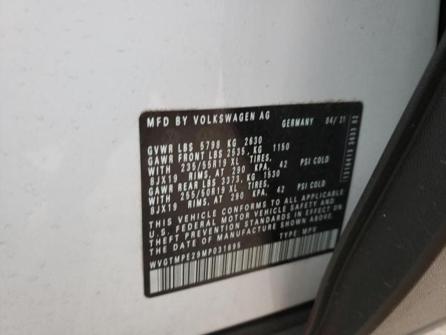 2021 VOLKSWAGEN ID.4 FIRST WVGTMPE29MP031695