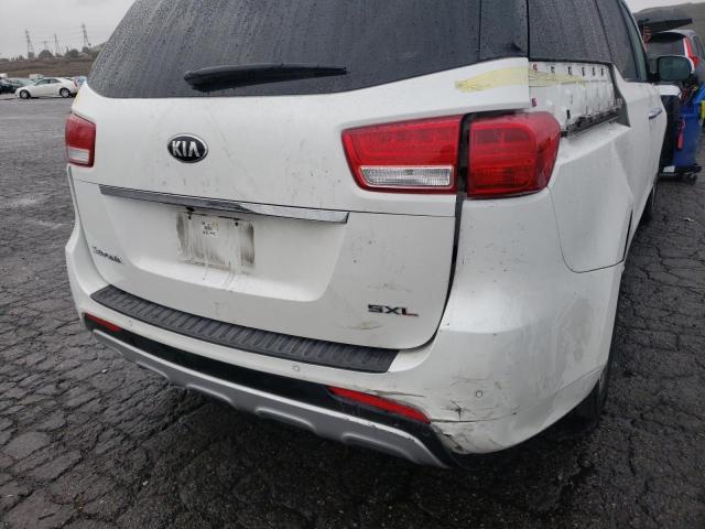 2016 KIA SEDONA SXL KNDME5C10G6126113