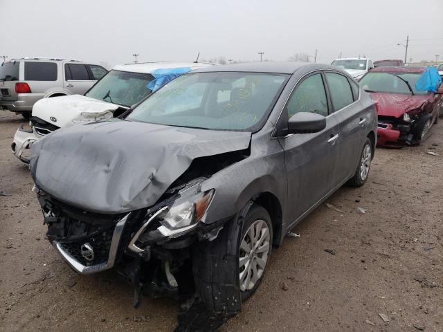 3N1AB7AP6HY330538 Nissan Sentra S 2017. Фото: 1