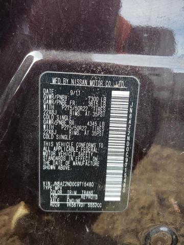 2012 INFINITI QX56 JN8AZ2ND0C9715480