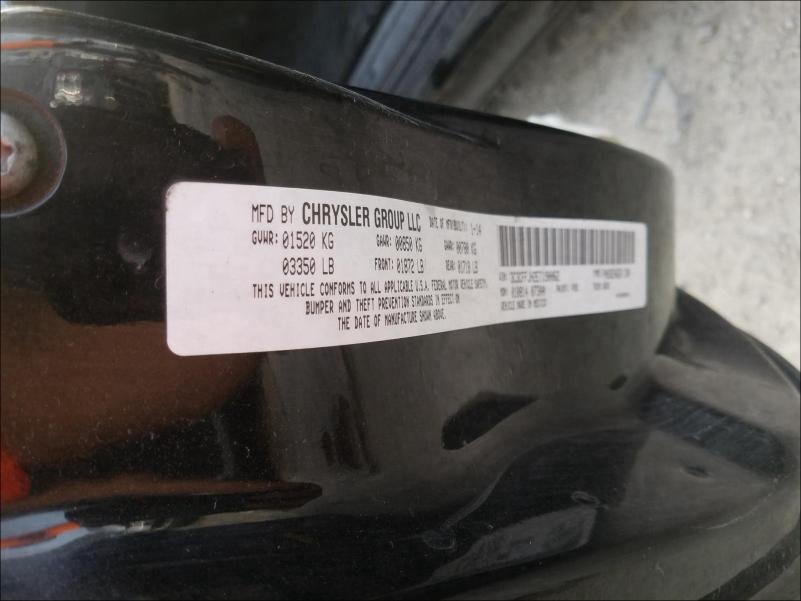 2014 FIAT 500 ABARTH 3C3CFFJH2ET190062