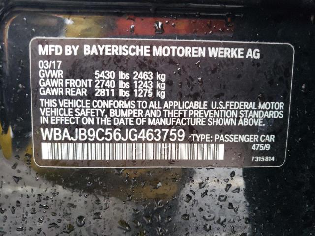 2018 BMW M550XI WBAJB9C56JG463759