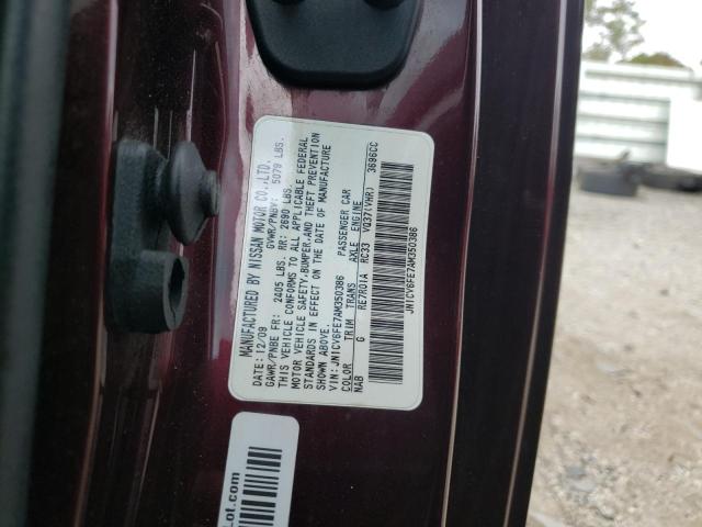 2010 INFINITI G37 BASE JN1CV6FE7AM350386
