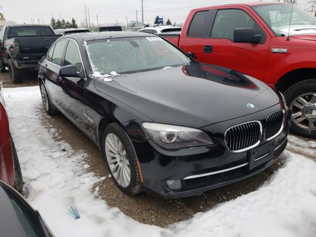 Salvage cars for sale from Copart Lansing, MI: 2012 BMW 750 XI