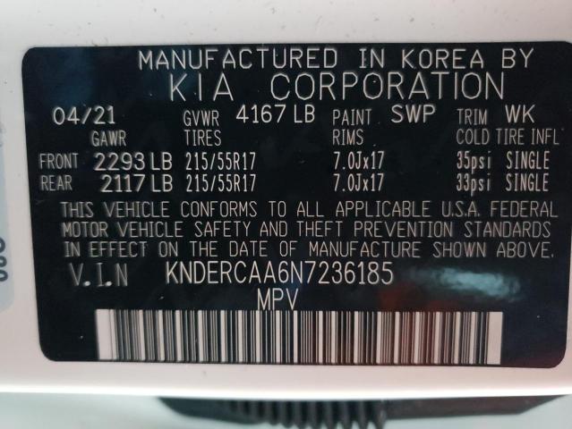 2022 KIA SELTOS EX KNDERCAA6N7236185