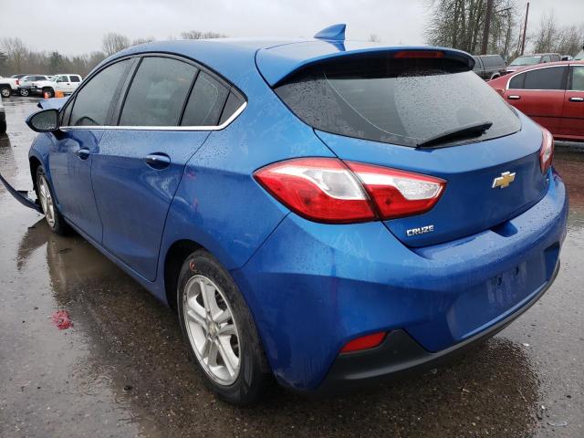 3G1BE6SM7HS610259 Chevrolet Cruze Lt 2017. Фото: 2