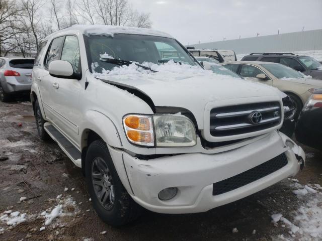 Salvage cars for sale from Copart Portland, MI: 2003 Toyota Sequoia LI