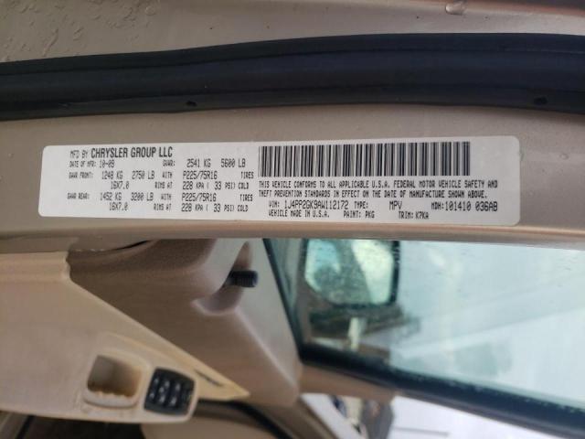 2010 JEEP LIBERTY SP 1J4PP2GK9AW112172