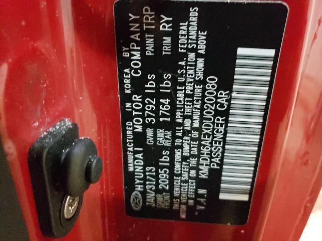 2013 HYUNDAI ELANTRA CO KMHDH6AEXDU020080