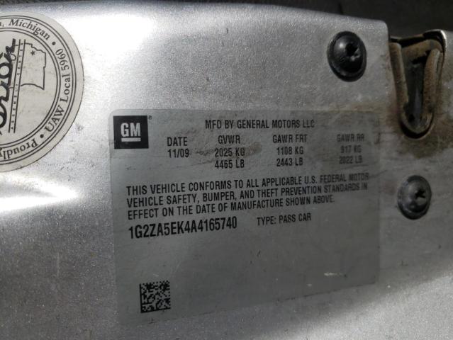 2010 PONTIAC G6 - 1G2ZA5EK4A4165740