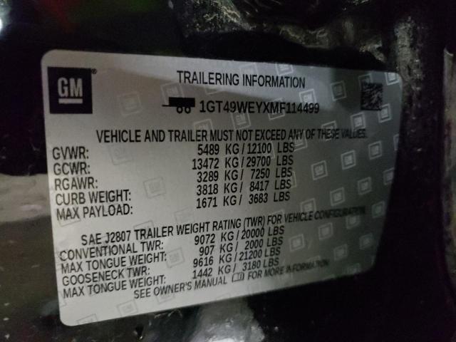 2021 GMC SIERRA K35 1GT49WEYXMF114499