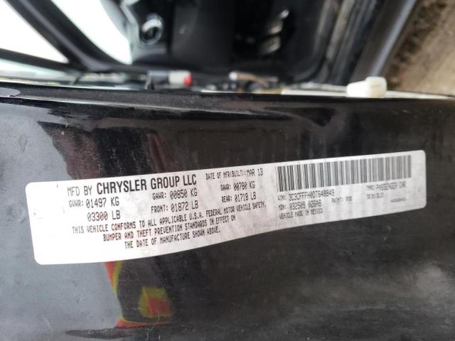 2013 FIAT 500 ABARTH 3C3CFFFH0DT648849