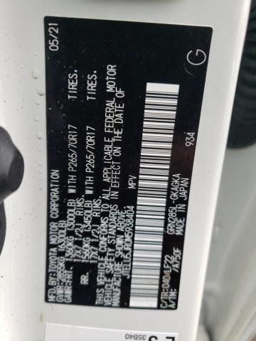 2021 TOYOTA 4RUNNER VE JTELU5JR0M5938404