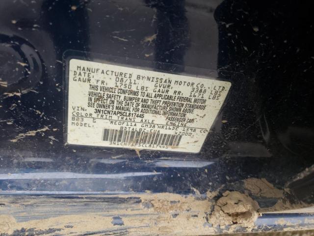 2012 NISSAN VERSA S - 3N1CN7AP5CL817445