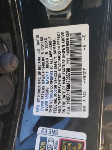 2010 HONDA CIVIC LX-S 19XFA1F68AE056799