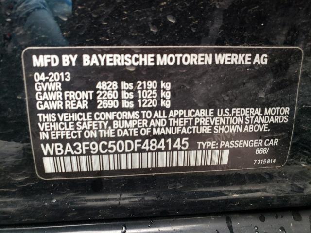2013 BMW ACTIVEHYBR WBA3F9C50DF484145
