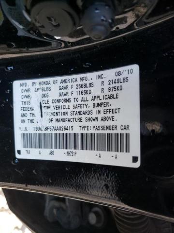 2010 ACURA TL 19UUA8F57AA026415