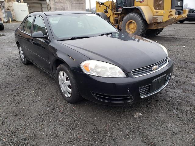 Salvage cars for sale from Copart Fredericksburg, VA: 2007 Chevrolet Impala LS