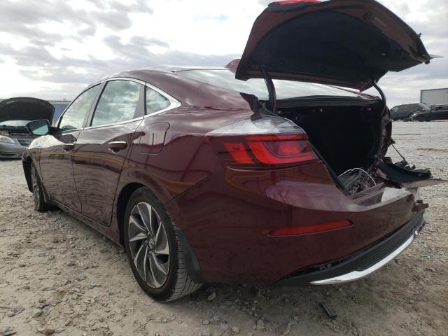 2019 HONDA INSIGHT TO 19XZE4F96KE023346