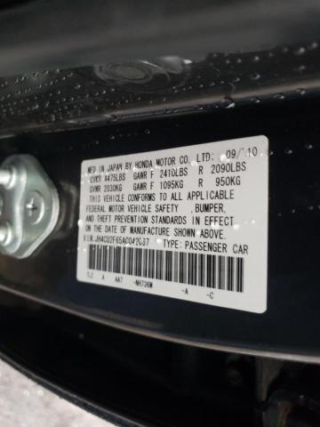 2010 ACURA TSX JH4CU2F65AC042087