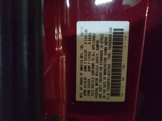 2018 ACURA TLX TECH+A 19UUB2F61JA007894