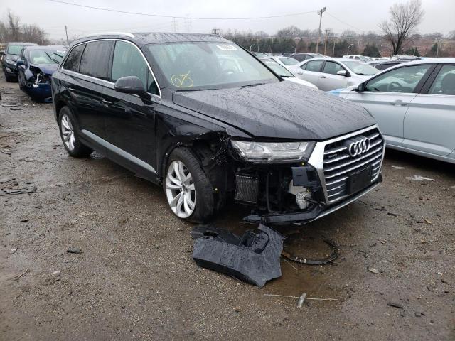 Audi Q7 Premium salvage cars for sale: 2019 Audi Q7 Premium