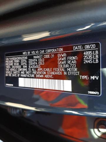 2021 VOLVO XC40 T5 MO YV4162UK2M2422546