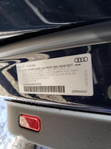 2019 AUDI A6 QUATTRO WAUM2AF26KN072575