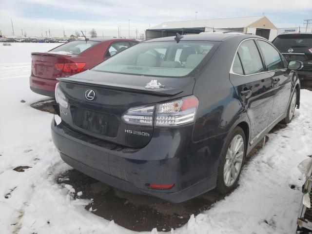 2010 LEXUS HS 250H JTHBB1BA2A2000827